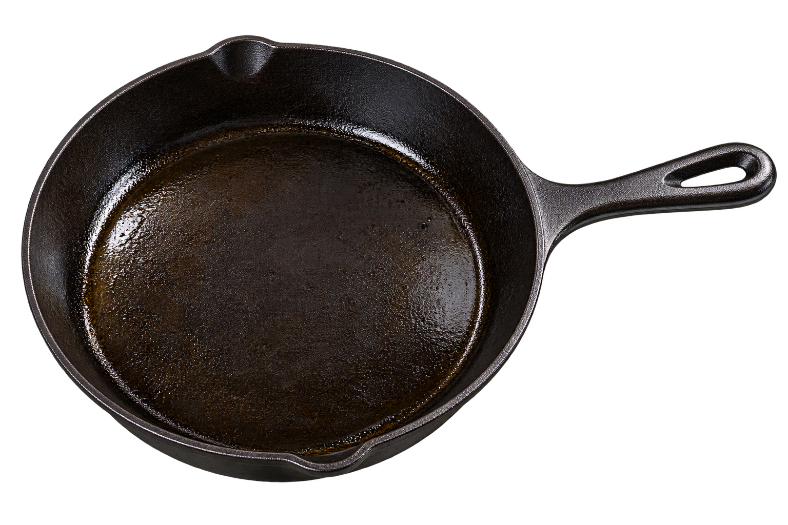 Kuali cast iron realistik